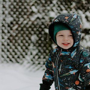 Hanna Andersson Solar System Toddler Snow Suit / Bunting - 80CM 18-24 month